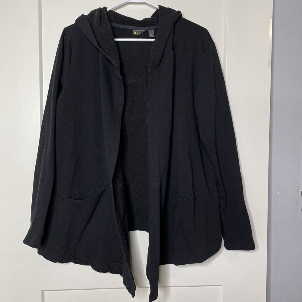 Women’s / Teen’s Zella Black Open Sweatshirt Size Large